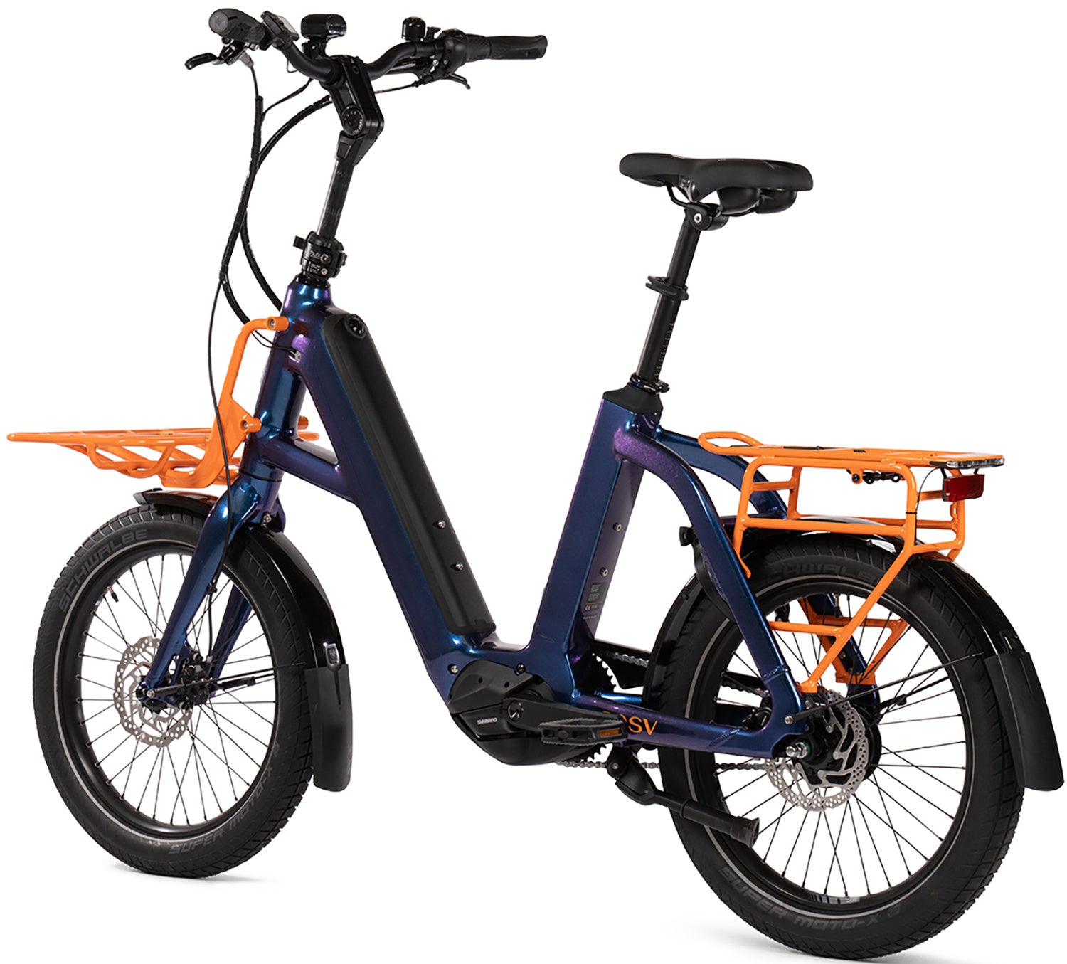 BESV CPT 1.4 X Step E-Bike in dark navy gloss, Detailansicht 2