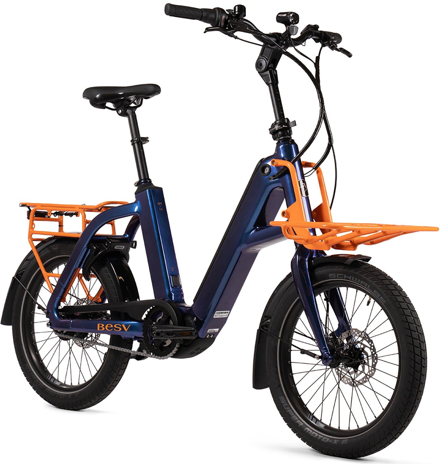 BESV CPT 1.4 X Step E-Bike in dark navy gloss, Detailansicht 5