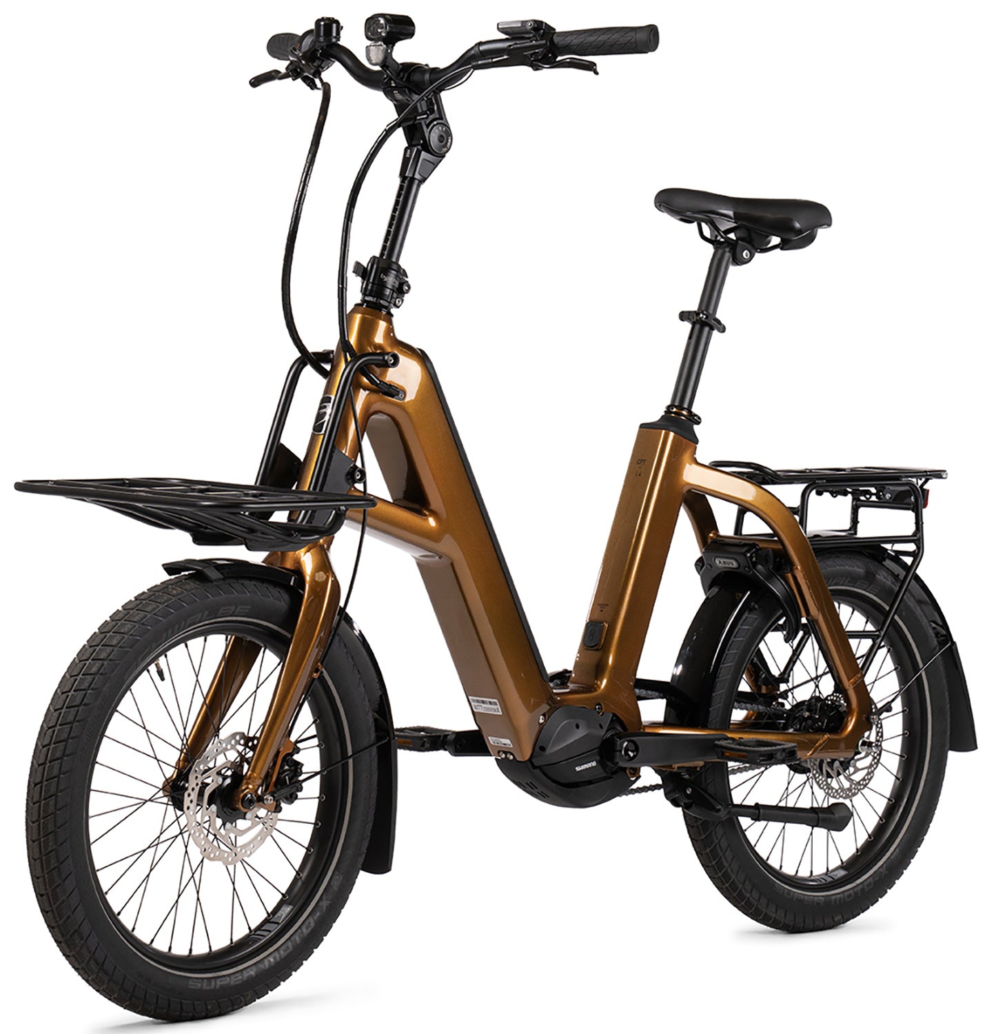 BESV CPT 1.4 X Step E-Bike in metallic gold gloss, Detailansicht 3