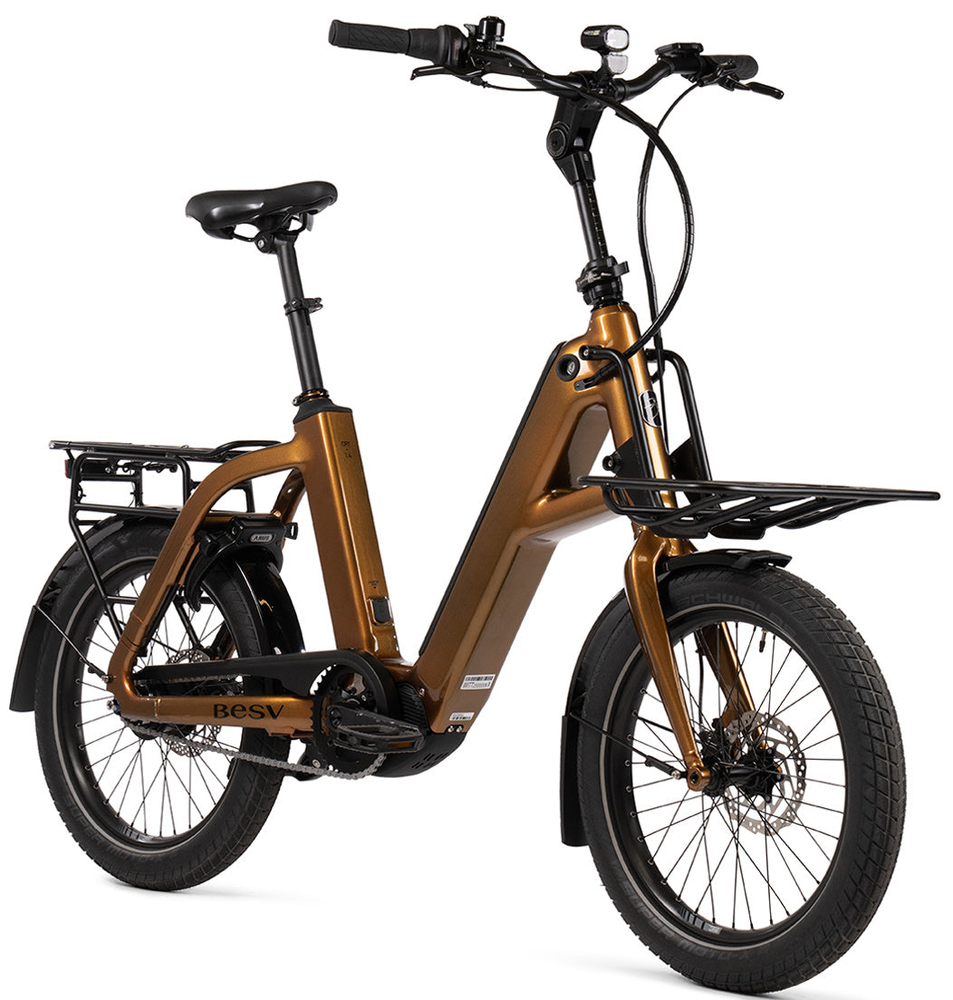 BESV CPT 1.4 X Step E-Bike in metallic gold gloss, Detailansicht 4