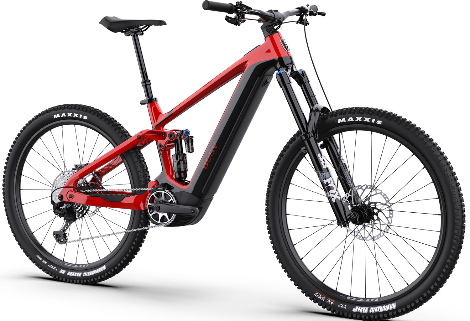 BESV TRS-B 170 1.0 FS-SO E-Bike in intense red gloss, Produktbild