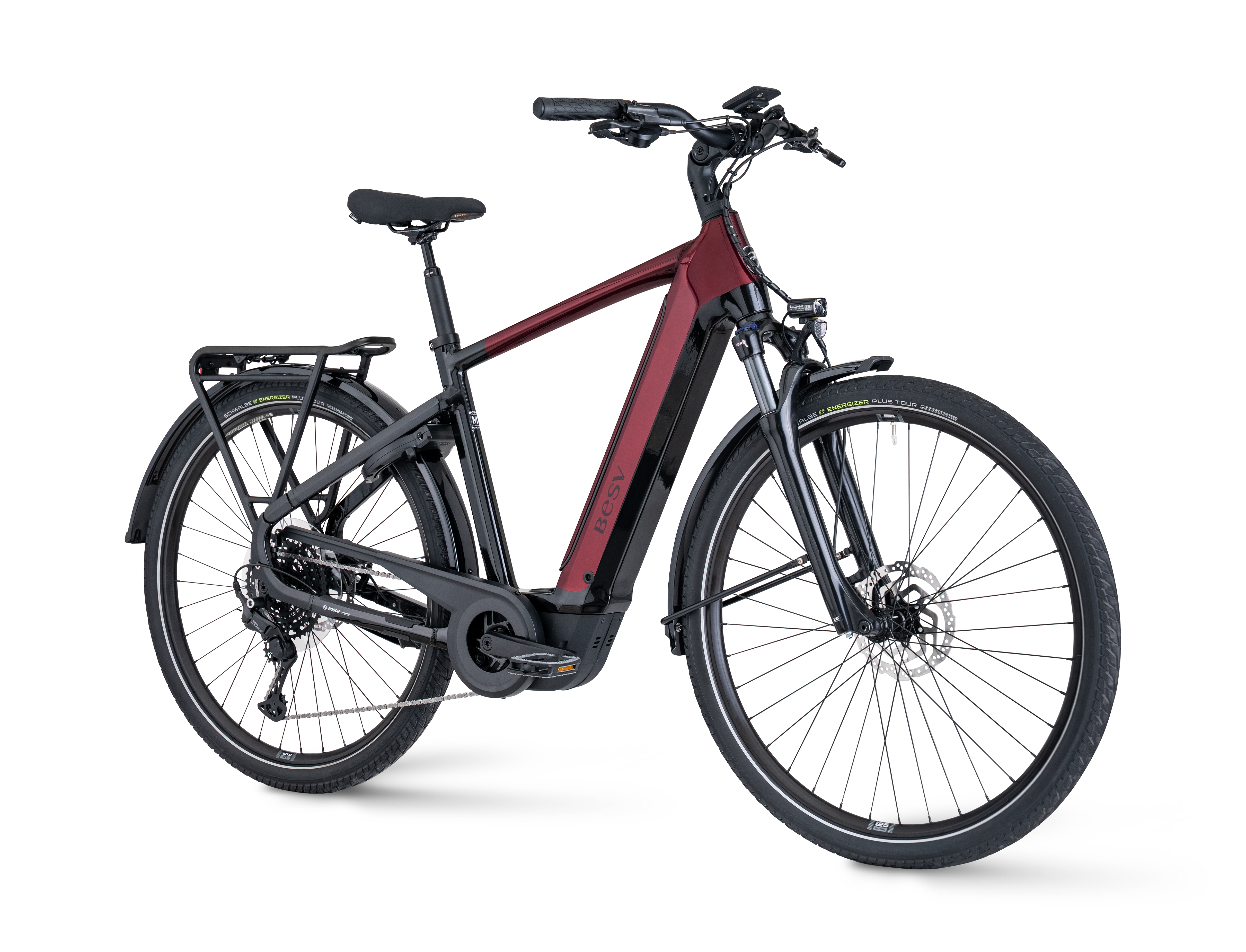 TR-B 1.2, bright ruby red, Frontansicht
