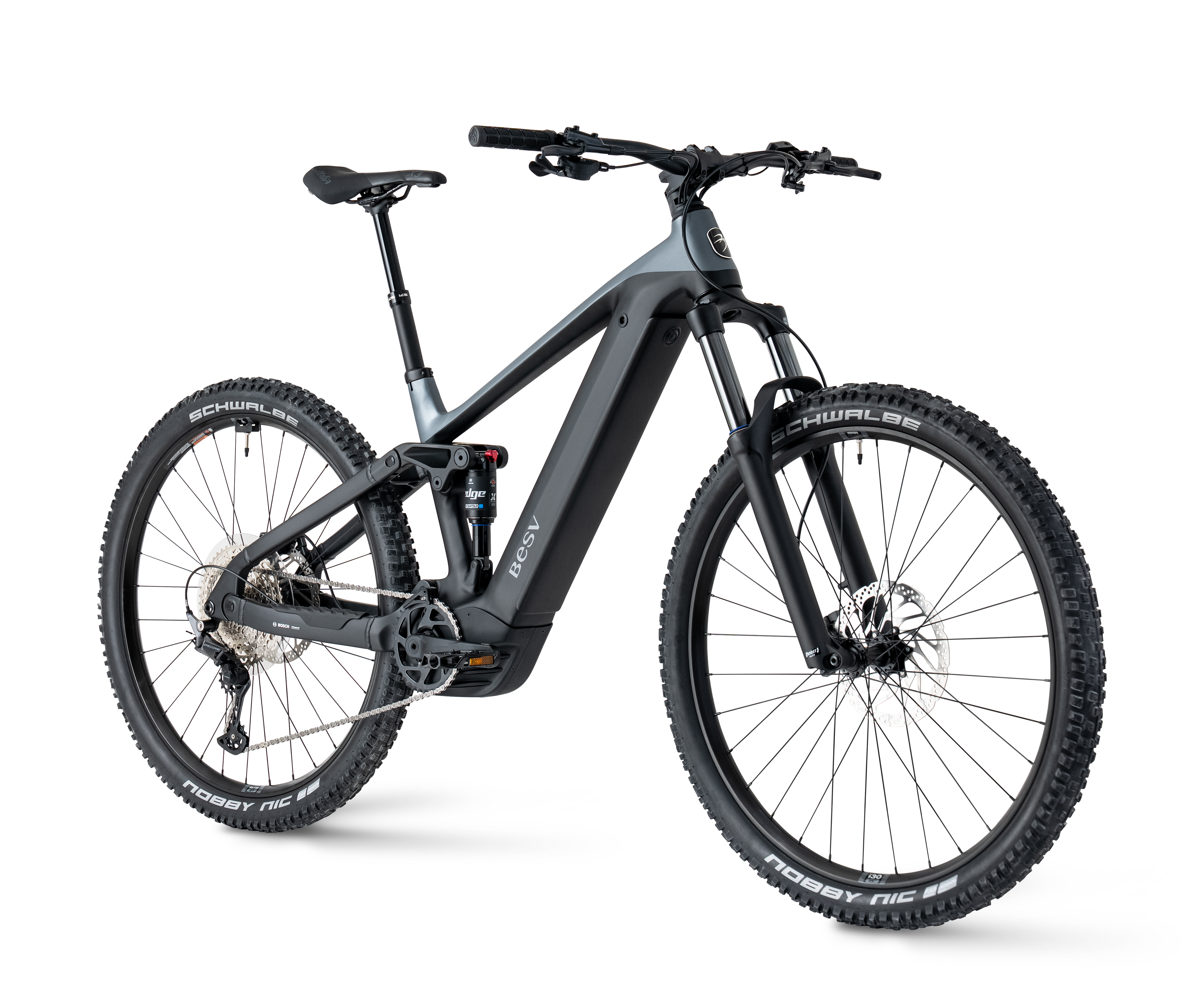 TRS-B 140 LTD, mid grey matte, Frontansicht