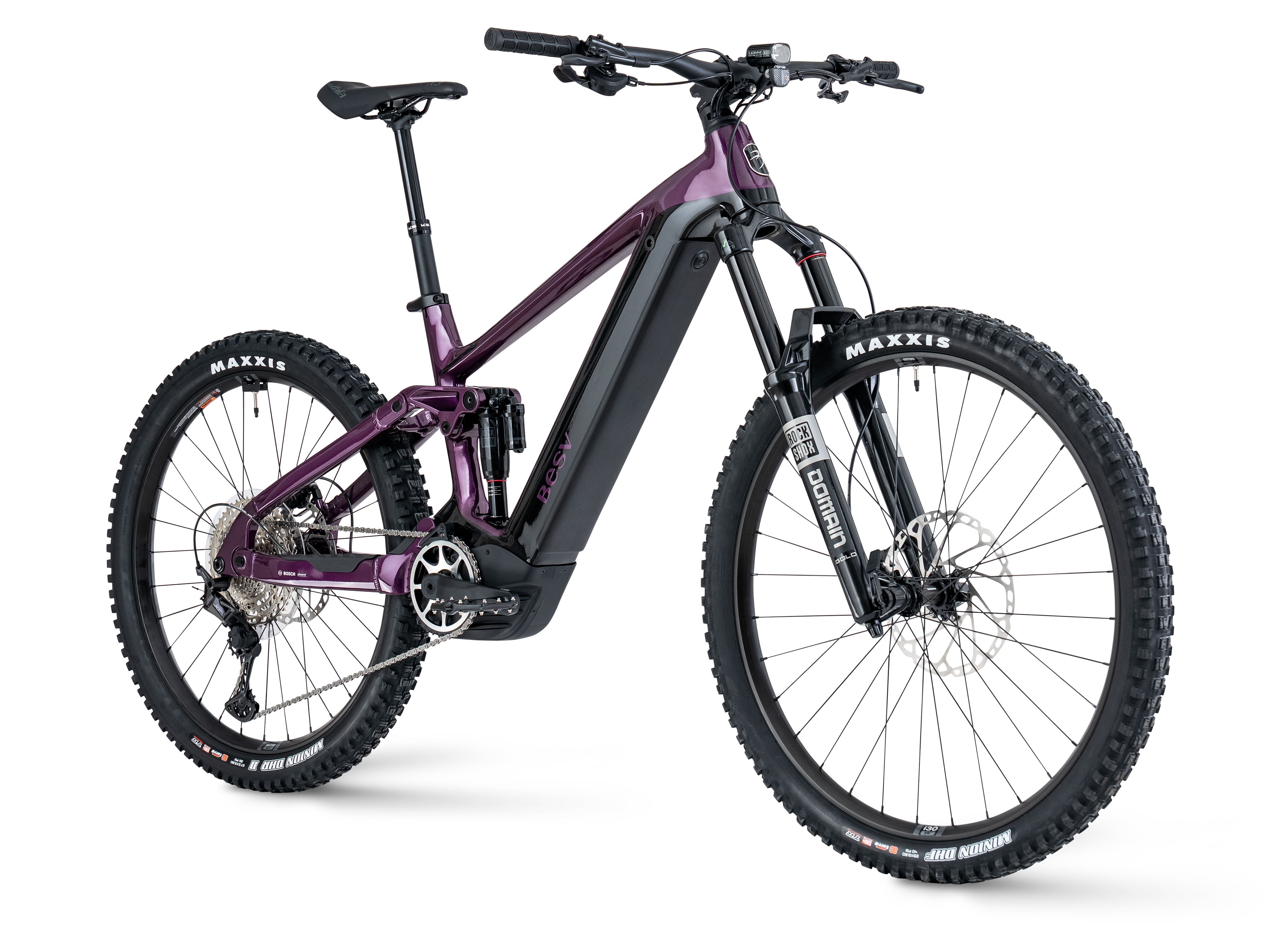 TRS-B 170 1.2, dark purple glossy, Frontansicht