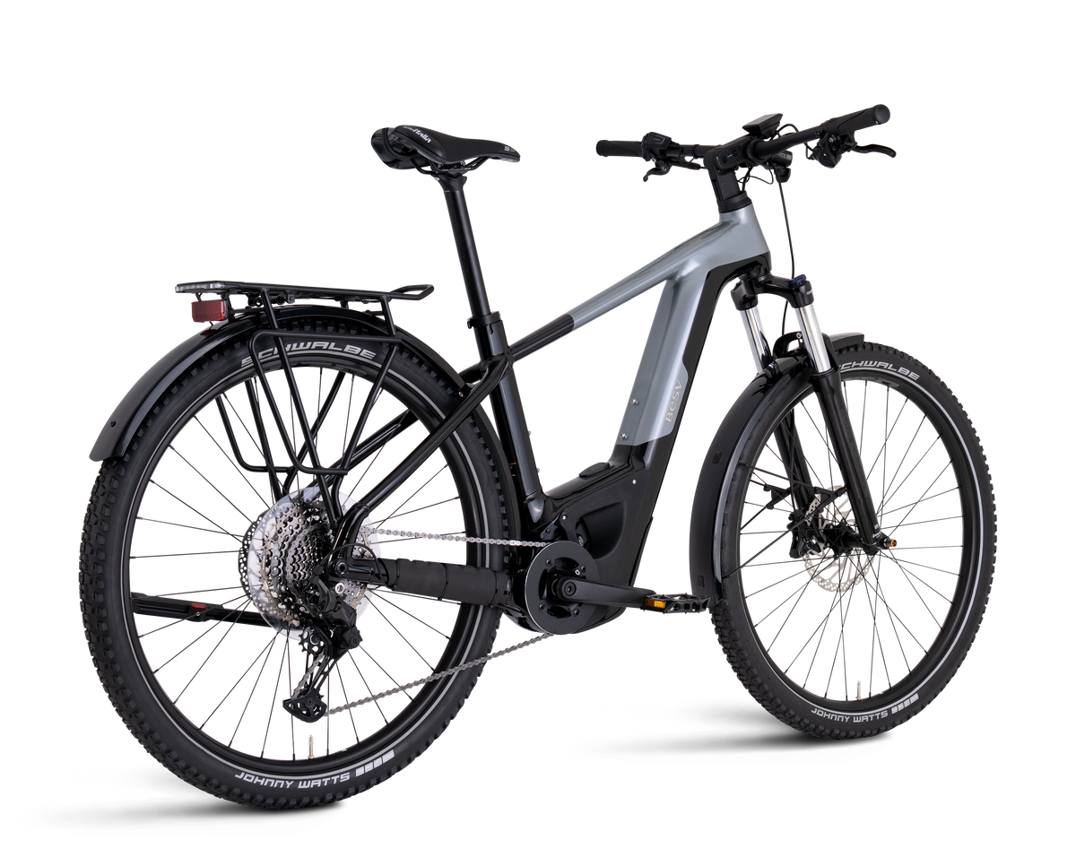 TRX-B-LTD, Mid Gray with Black Gloss, Heckansicht