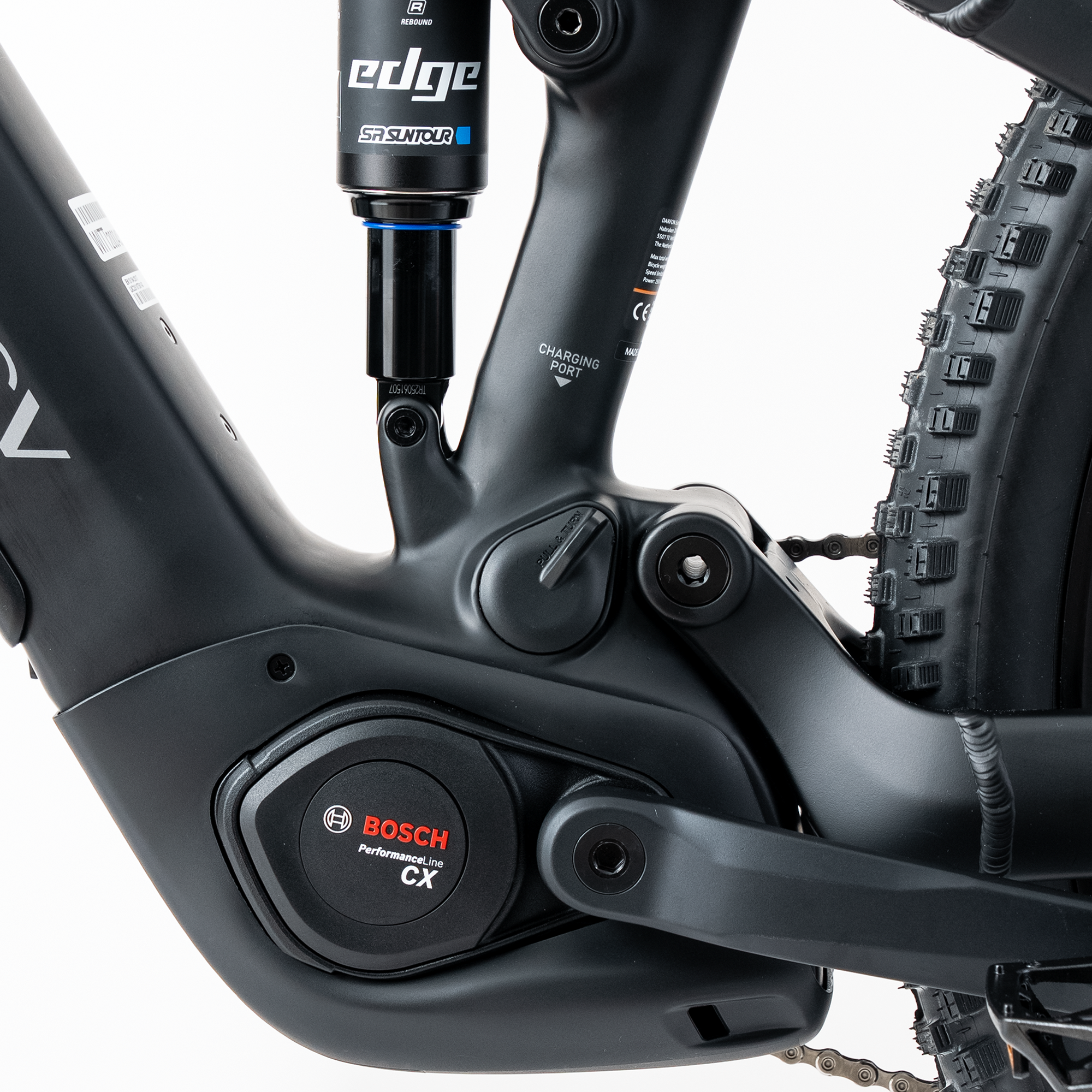 TRS-B 140 LTD, mid grey matte, Detailbild Motor