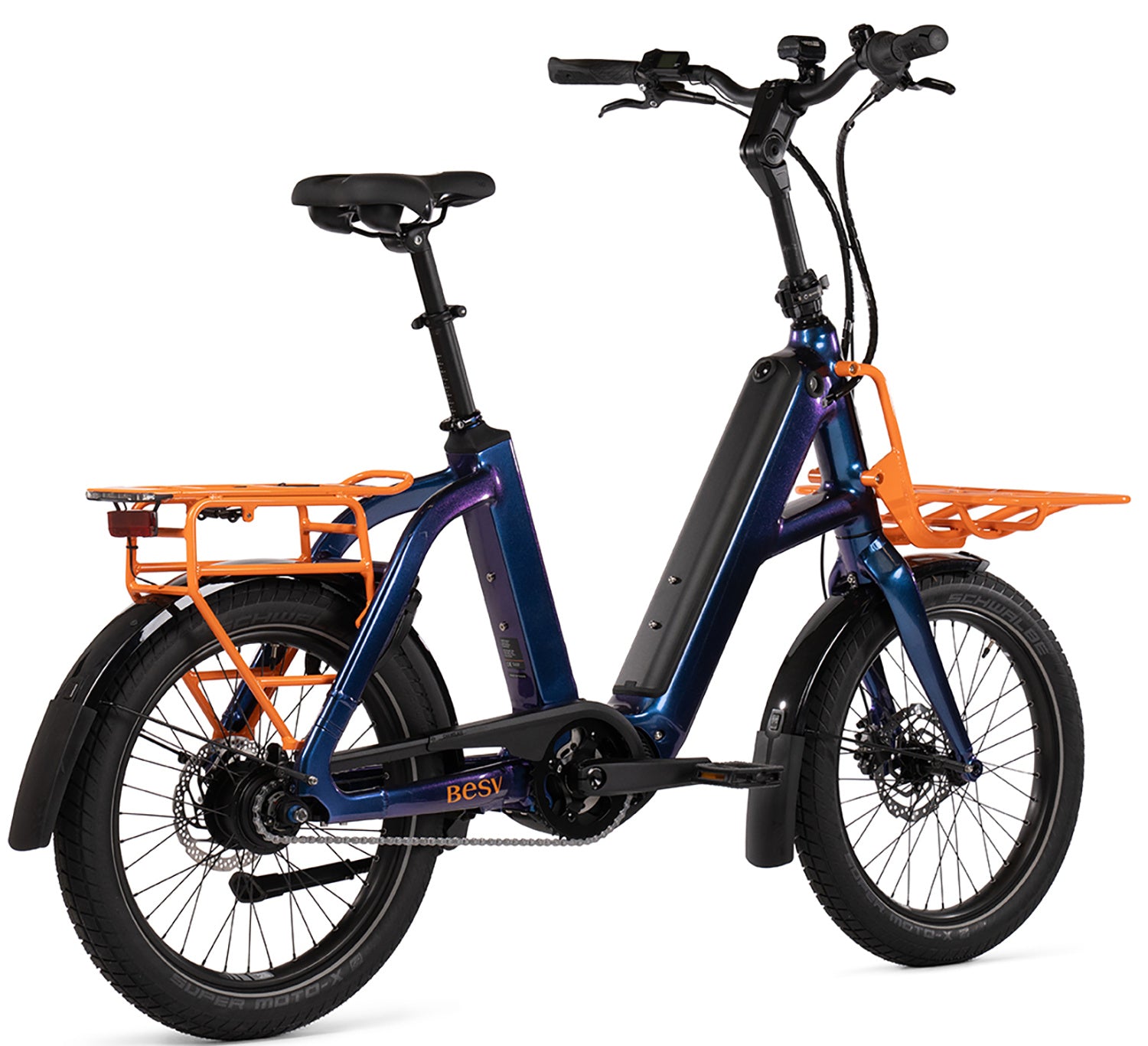 BESV CPT 1.4 X Step E-Bike in dark navy gloss, Detailansicht 3