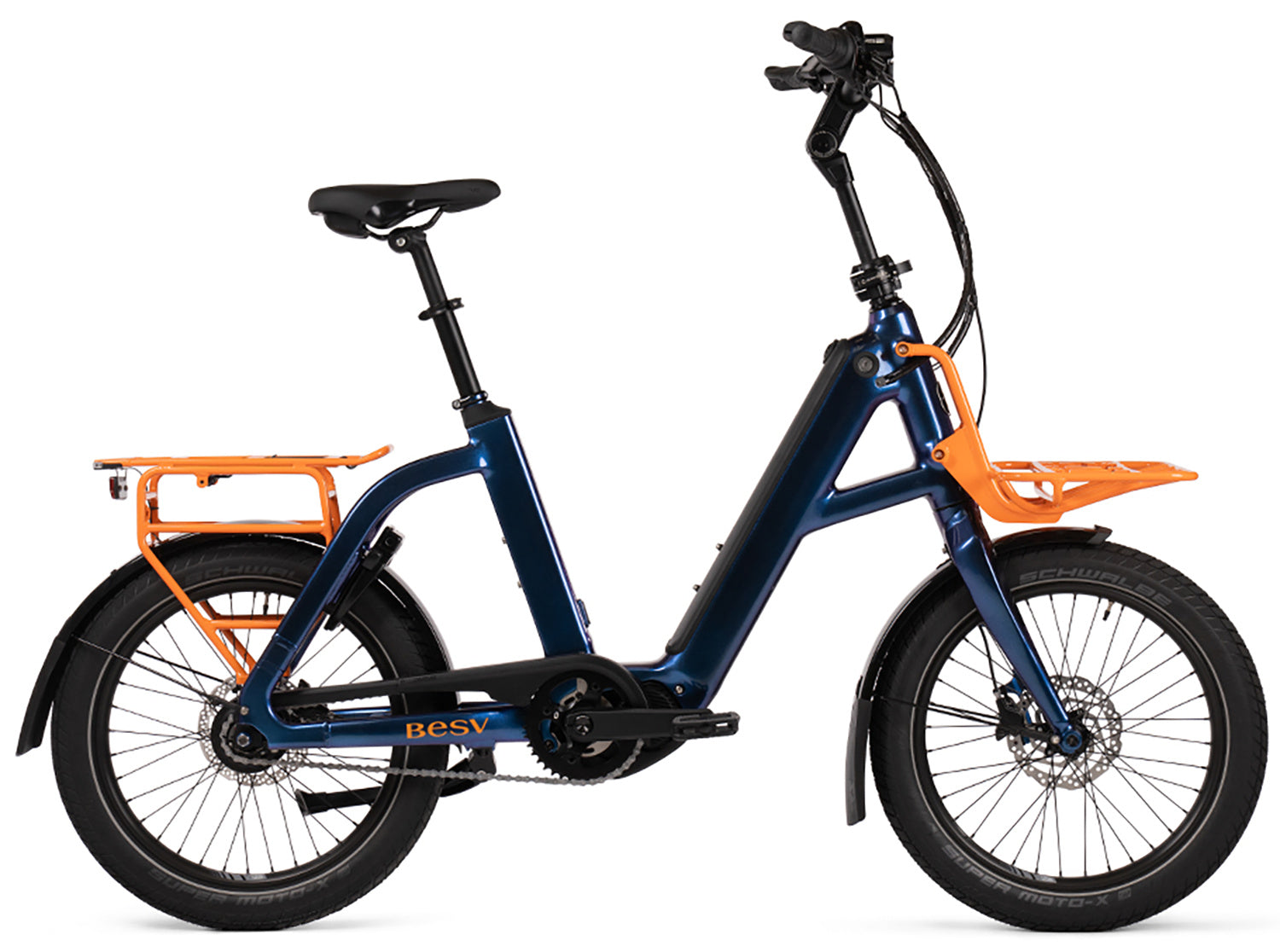 BESV CPT 1.4 X Step E-Bike in dark navy gloss, Detailansicht 7