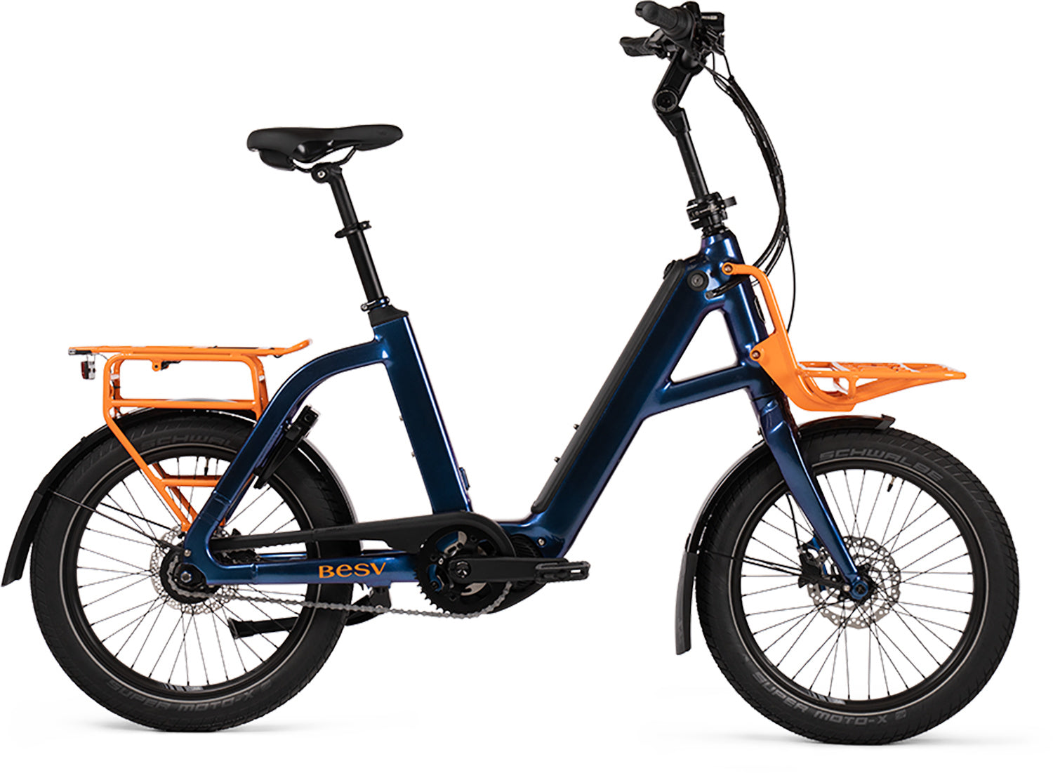 BESV CPT 1.4 X Step E-Bike in dark navy gloss, Hauptbild