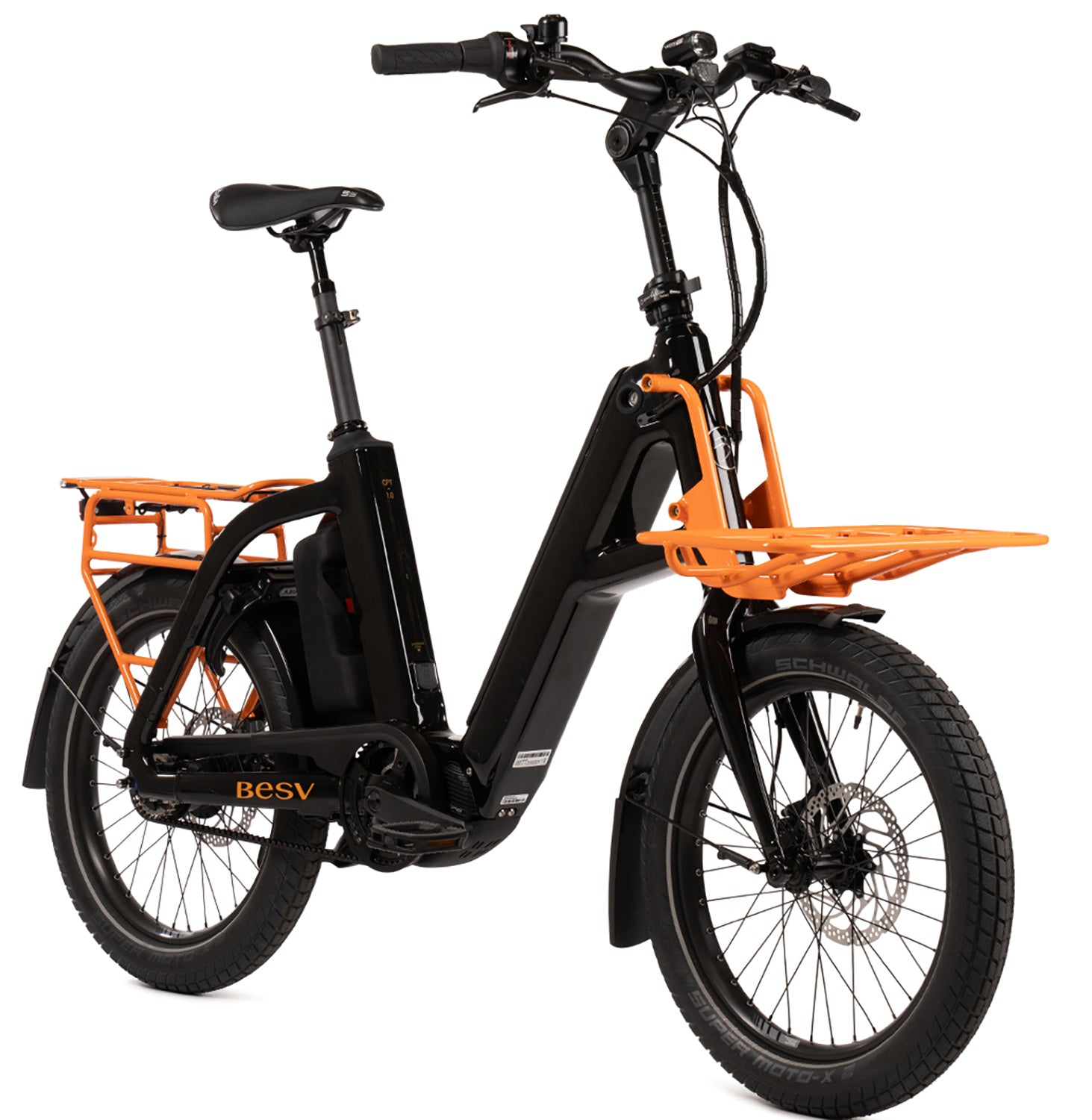 BESV CPT 1.0 X Step E-Bike in night black gloss, Hauptbild