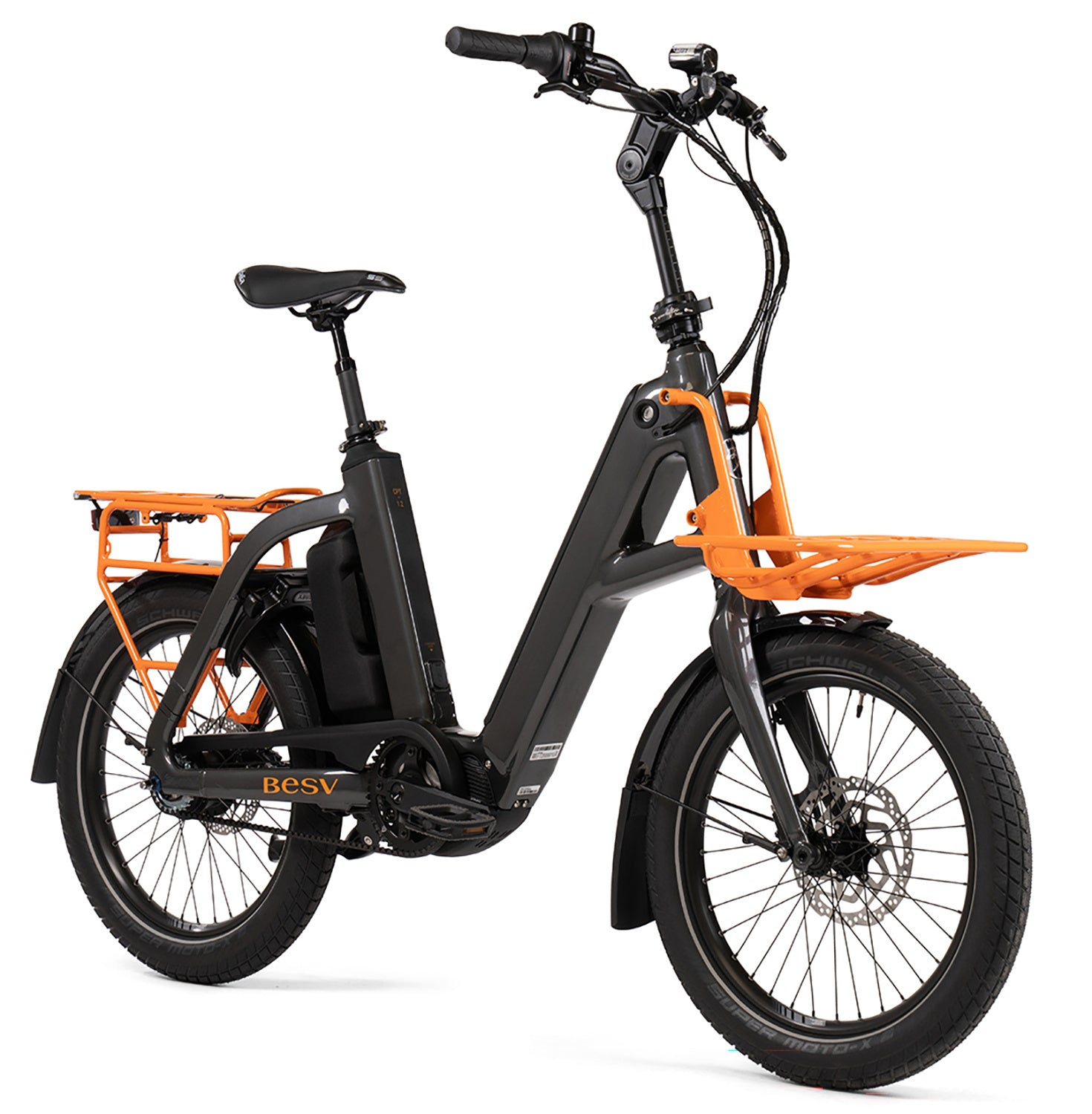 BESV CPT 1.2 X Step E-Bike in shadow grey gloss, Hauptbild