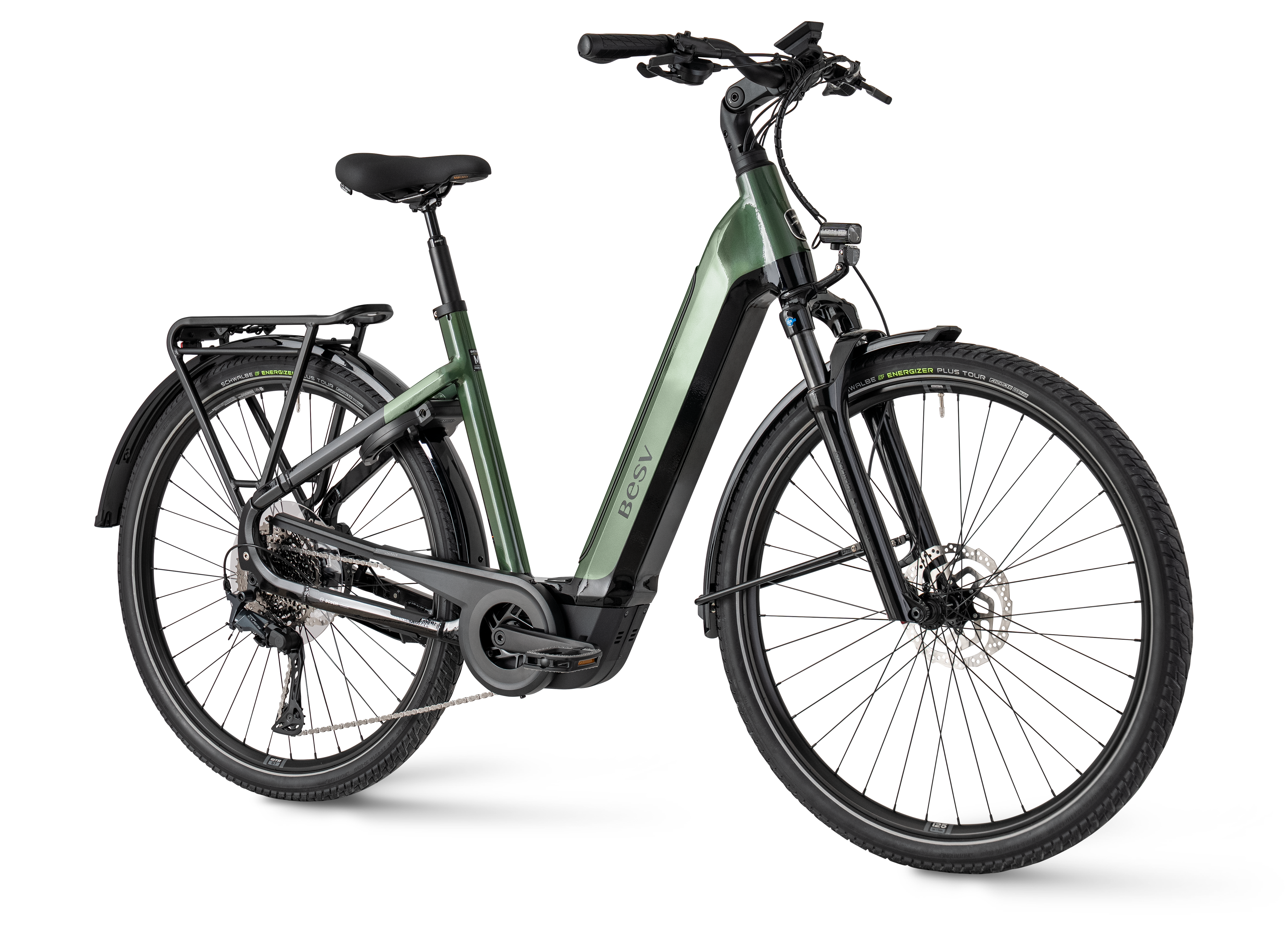 TR-B 1.0 Low Step, bright jade green, Frontansicht