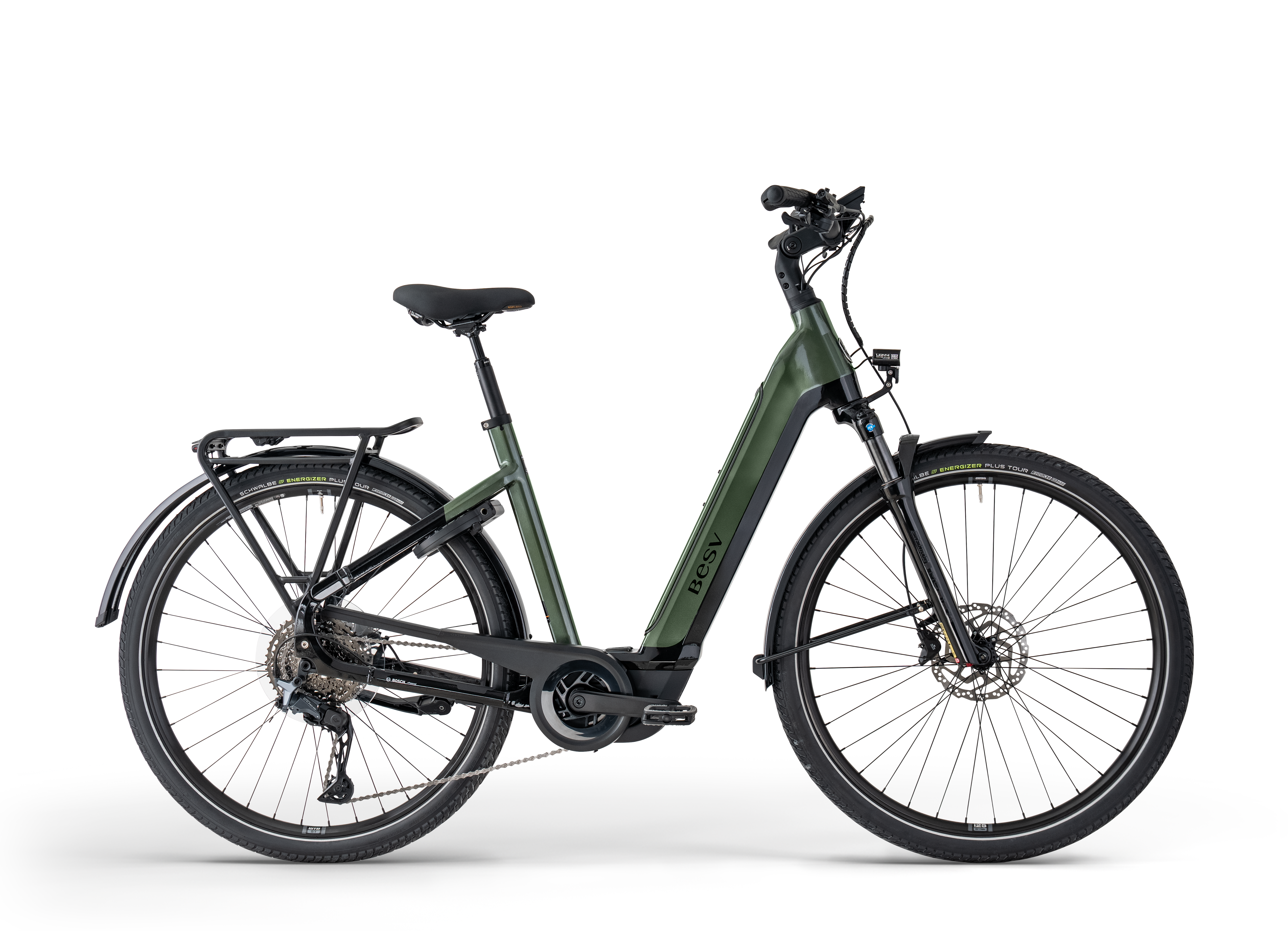 TR-B 1.0 Low Step, bright jade green, Seitenansicht