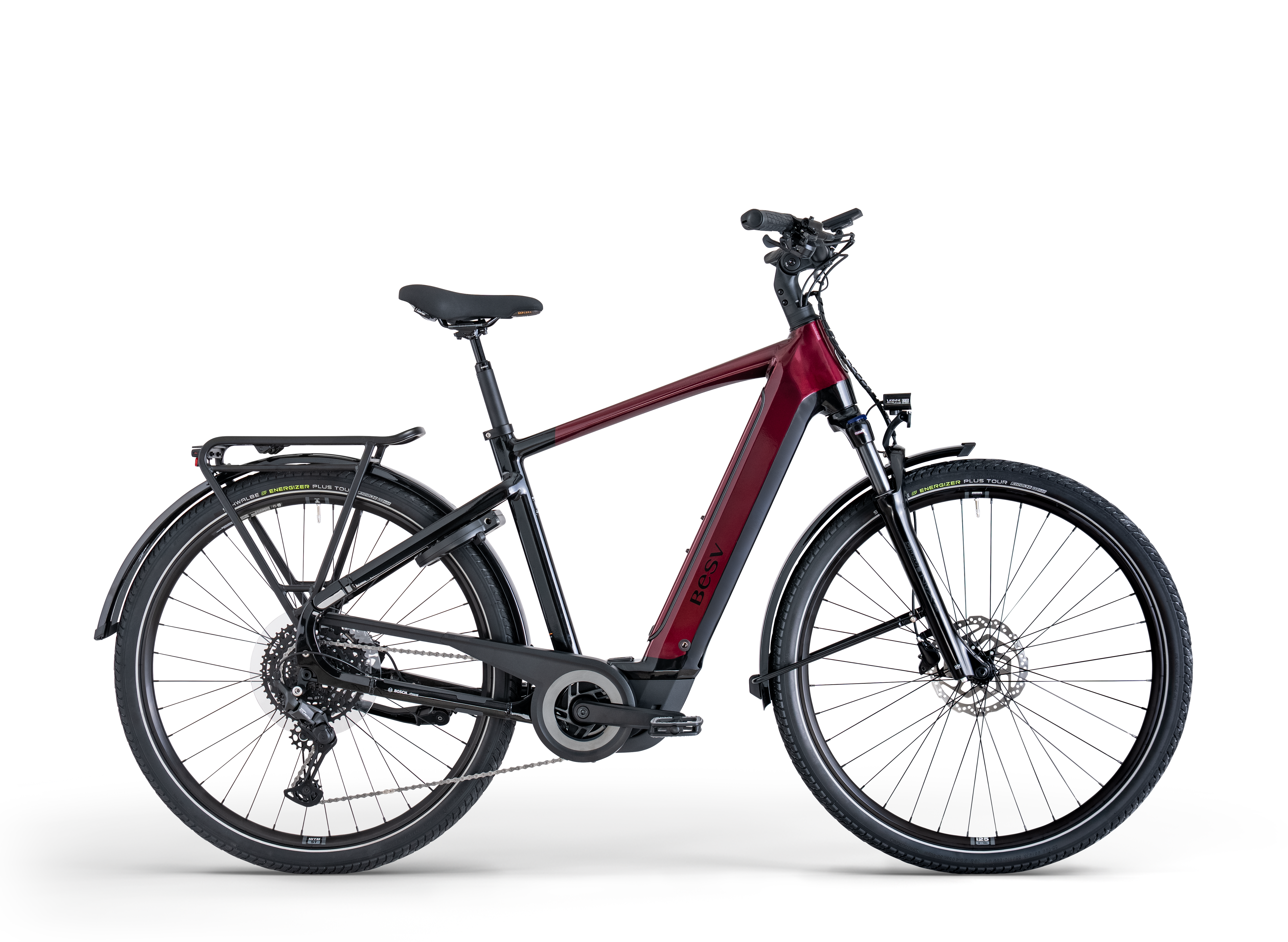 TR-B 1.2, bright ruby red, Seitenansicht