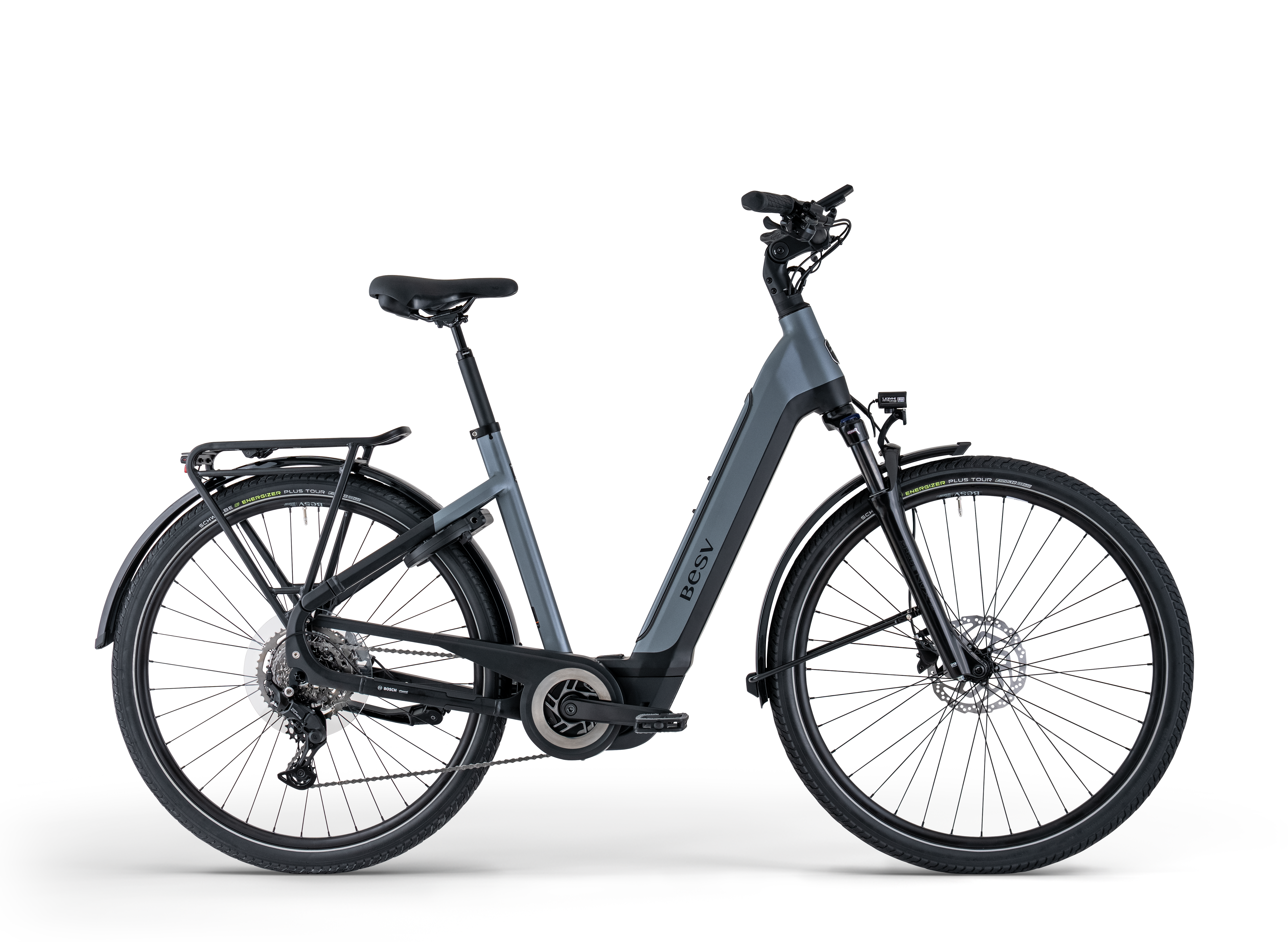 TR-B LTD LS, Mid gray with black matte, Seitenansicht