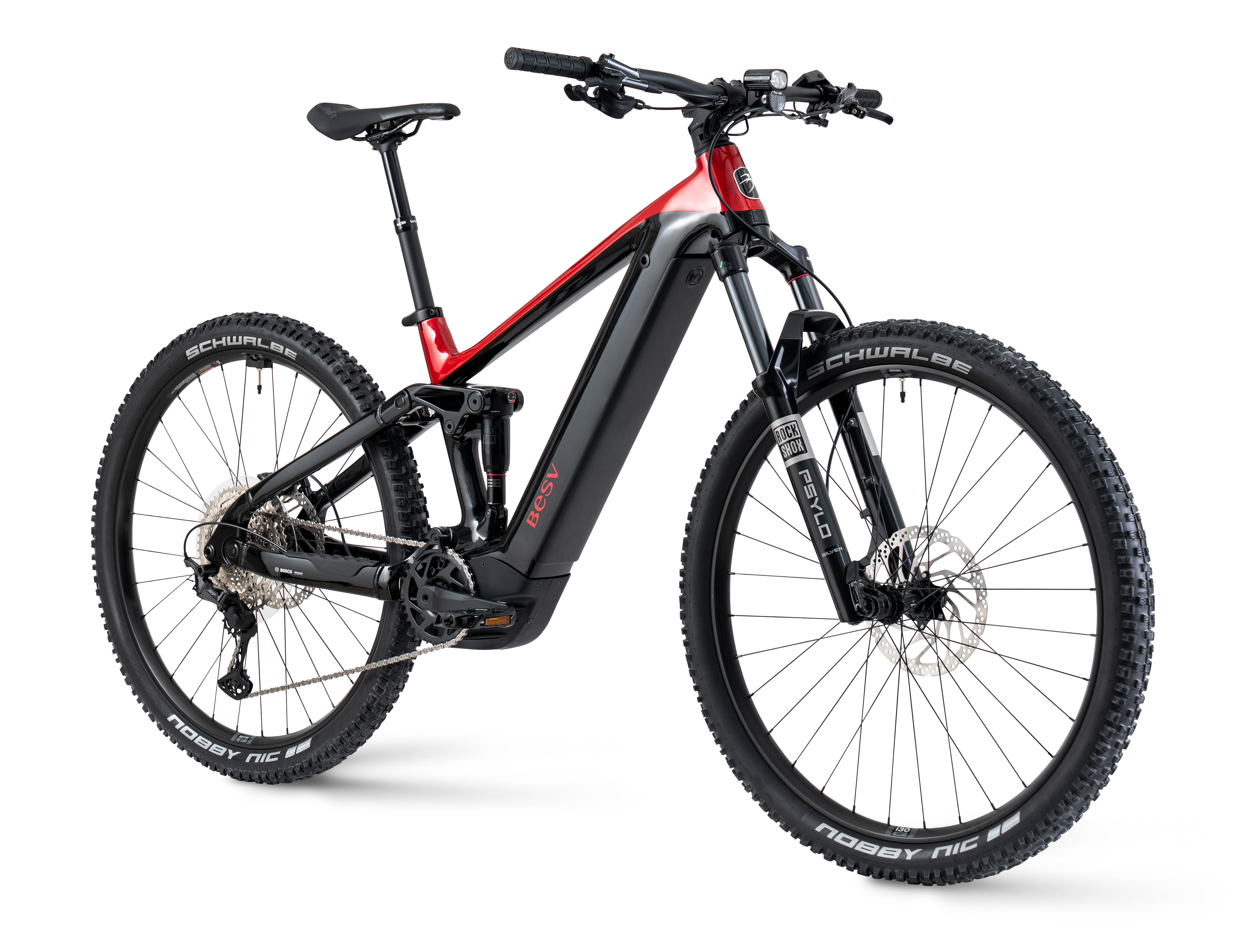 TRS-B 140 1.0, intense red glossy, Frontansicht