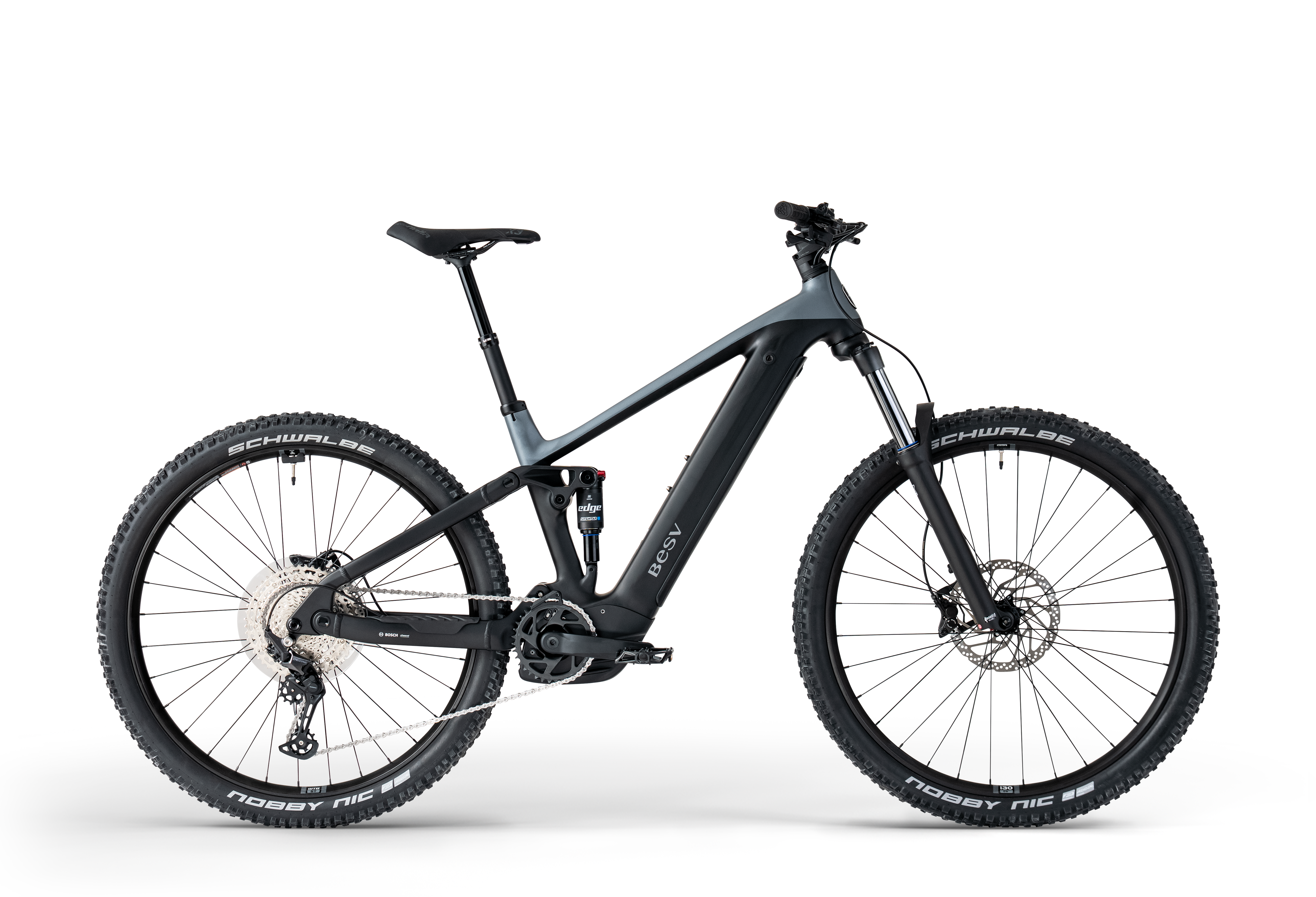 TRS-B 140 LTD, mid grey matte, Seitenansicht