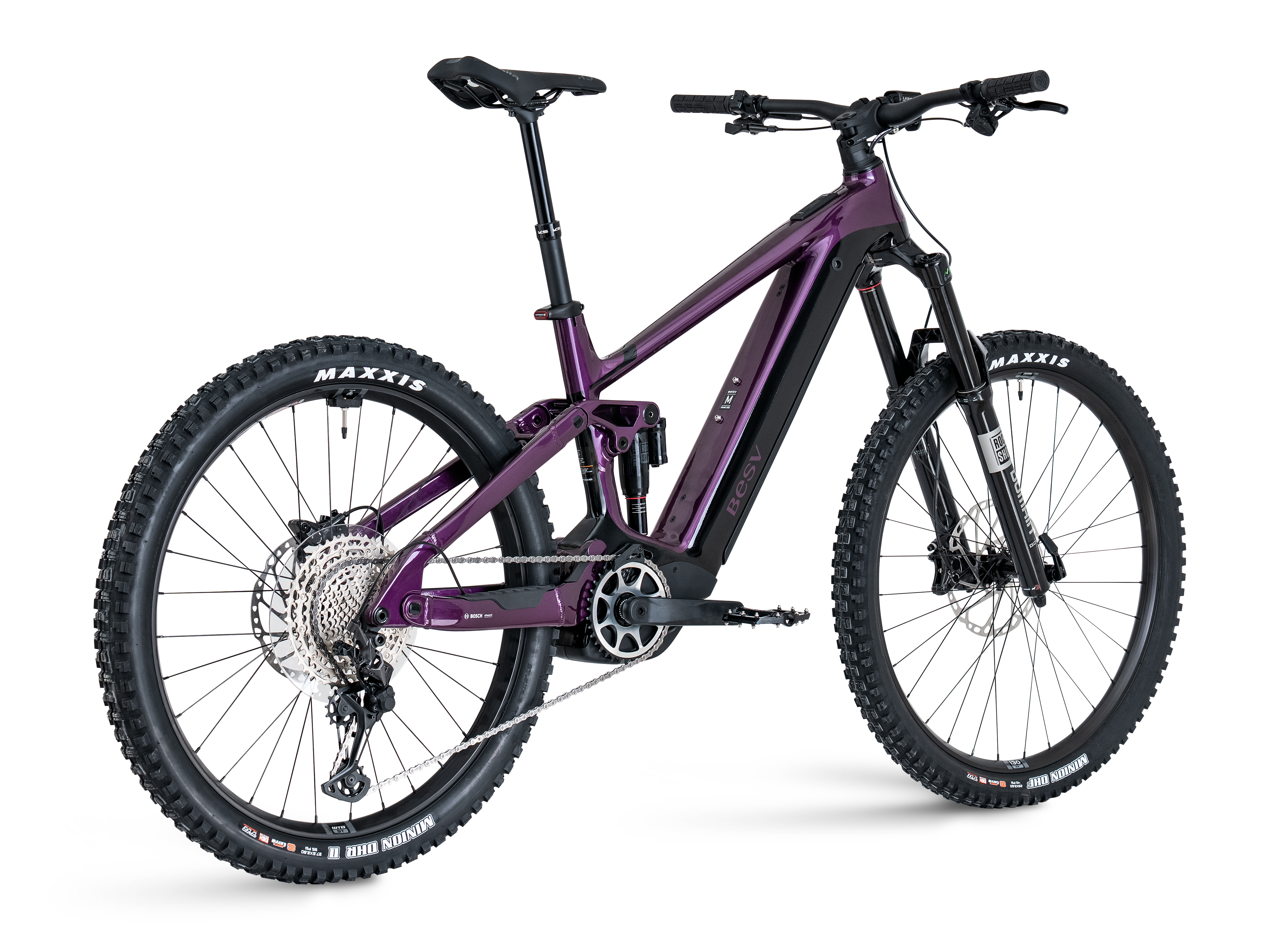 TRS-B 170 1.2, dark purple glossy, Rückansicht