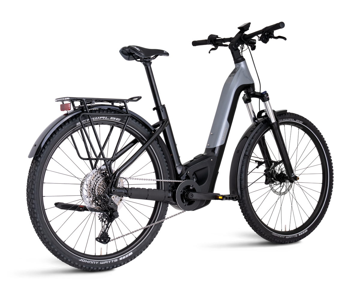 TRX-B-LTD-LS, Mid Gray with Black Gloss, Heckansicht