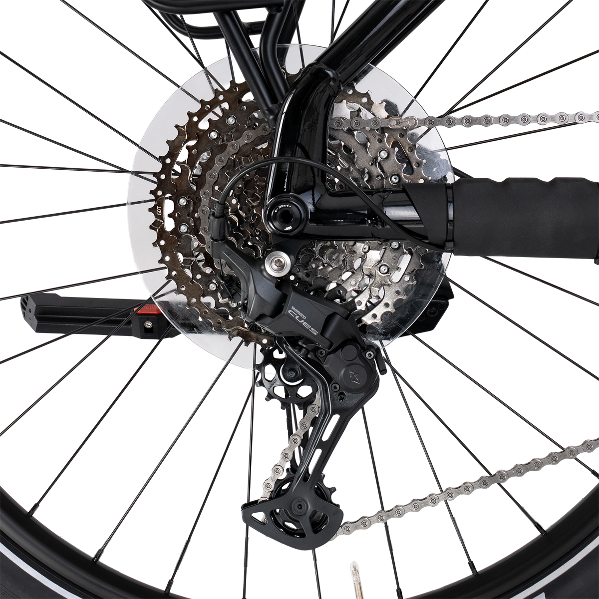 TRX-B-LTD-LS, Mid Gray with Black Gloss, Schaltung