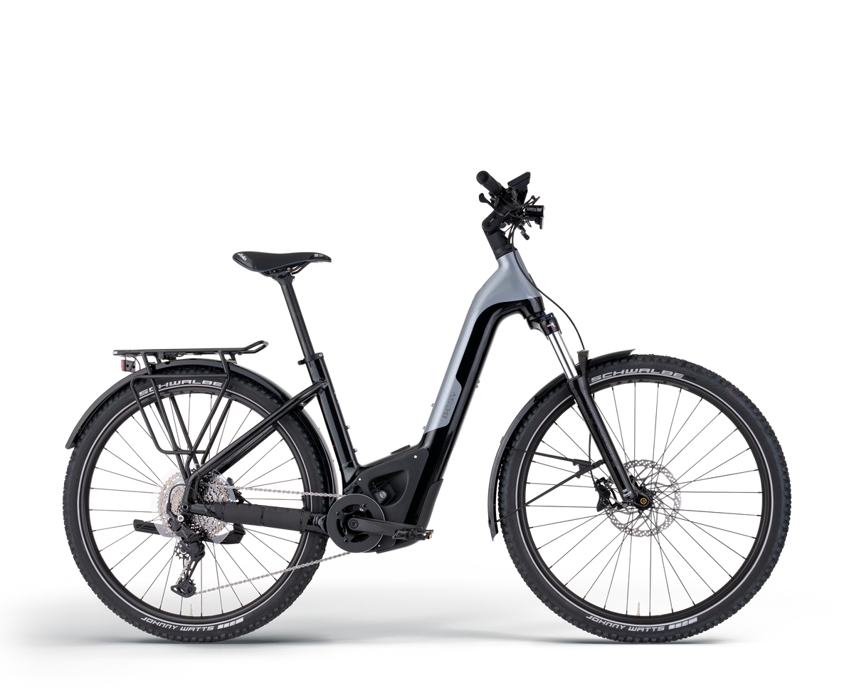 TRX-B-LTD-LS, Mid Gray with Black Gloss, Seitenansicht